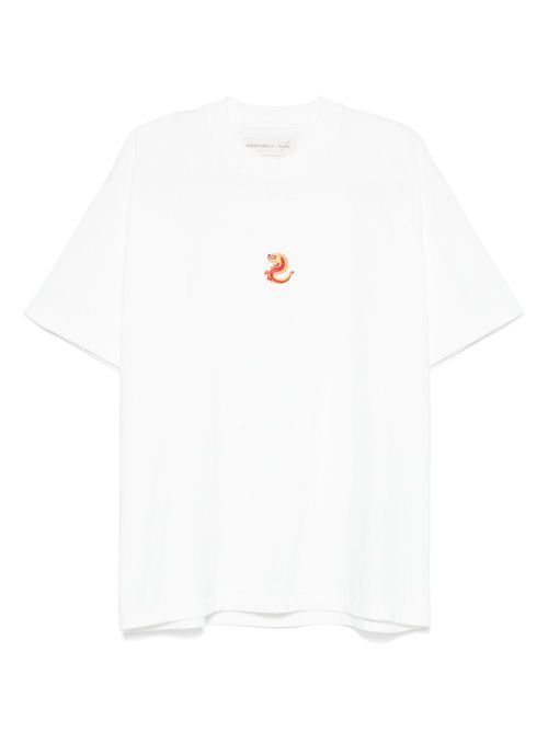 Embroidered T-shirt - White