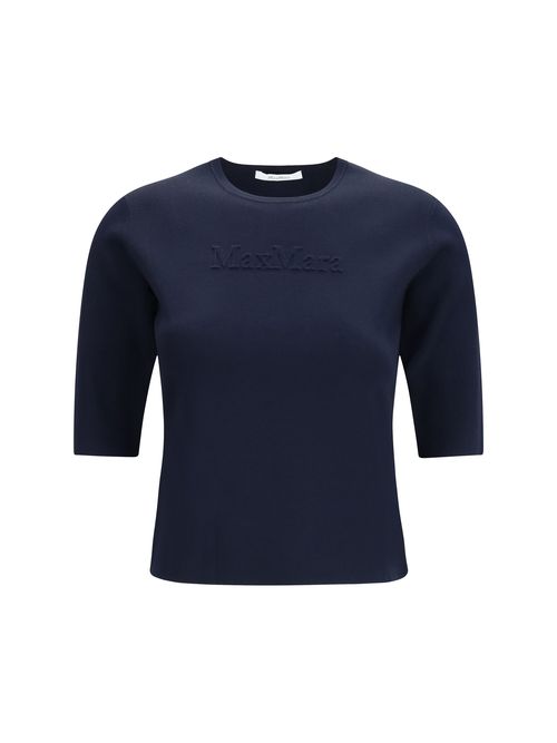 Logo-Embroidered T-Shirt — Navy