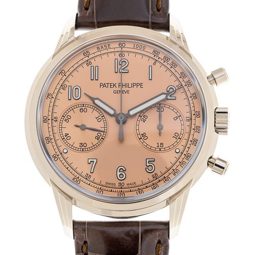 Complications Rose-Gilt Opaline Dial Chronograph Hand Wind Mens Watch 5172G-010
