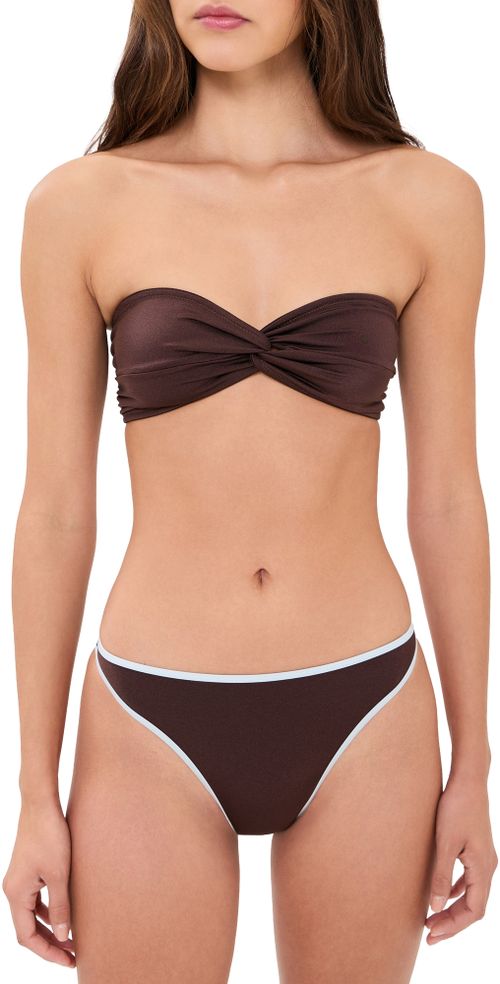 Bella Bandeau Bikini Top Mocha