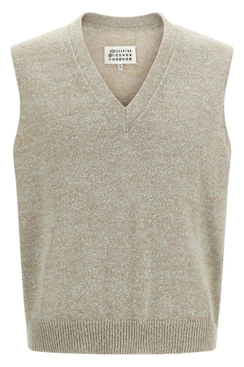 Bouclé Knit Vest