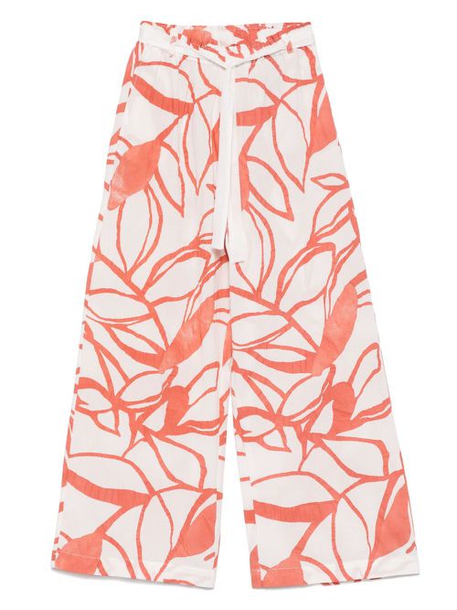 Zhoe & Tobiah printed trousers - White
