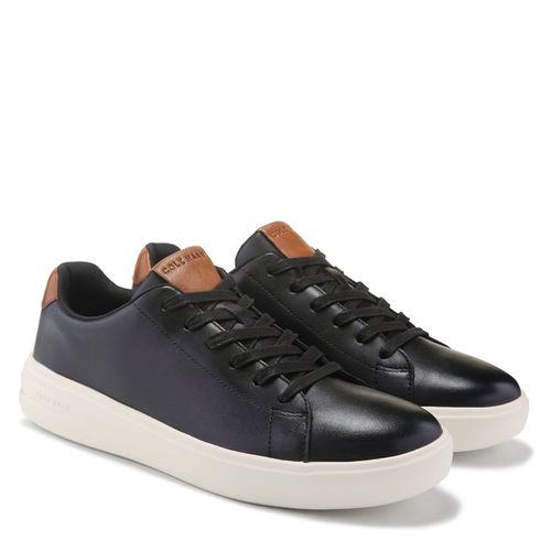 Men's Grand Plus Court Sneakers (Black/Ivory)