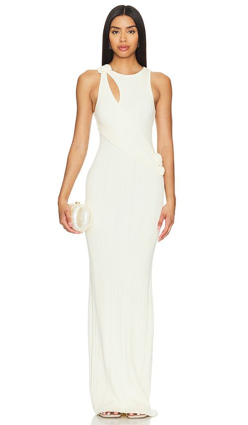 Lovers and Friends Ceres Maxi Dress in Ivory.  S. Also in L