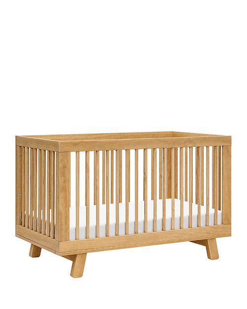 Hudson 3 in 1 Convertible Crib with Toddler Bed Conversion Kit