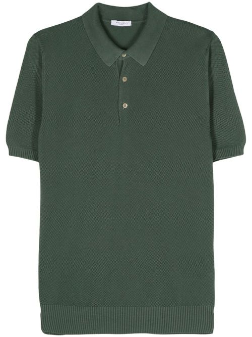 Piqué cotton polo shirt - Green