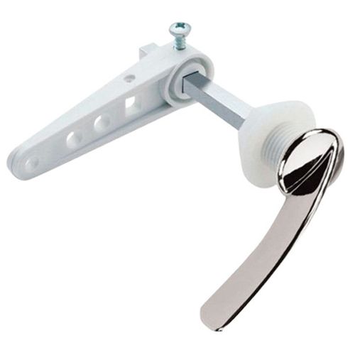 Toilet Cistern Handle, Chrome Plated Meta
