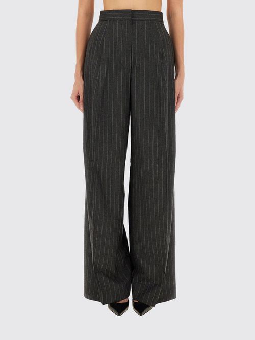 Pants Woman color Charcoal
