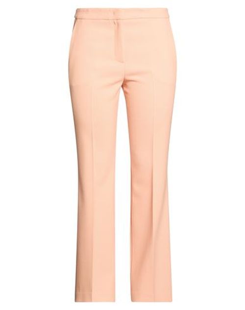Woman Pants Apricot Size 10 Polyester, Wool, Elastane