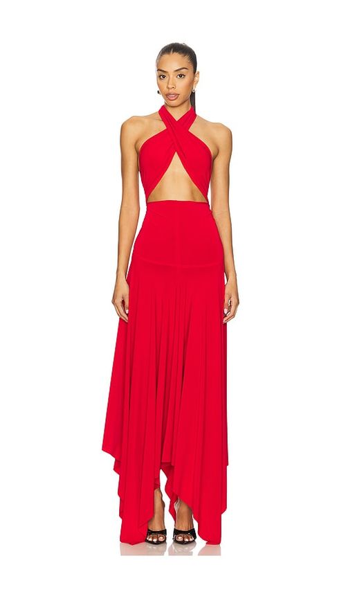 Norma Kamali Convertible Midcalf Dress in Red. -  XS also in L, M, S