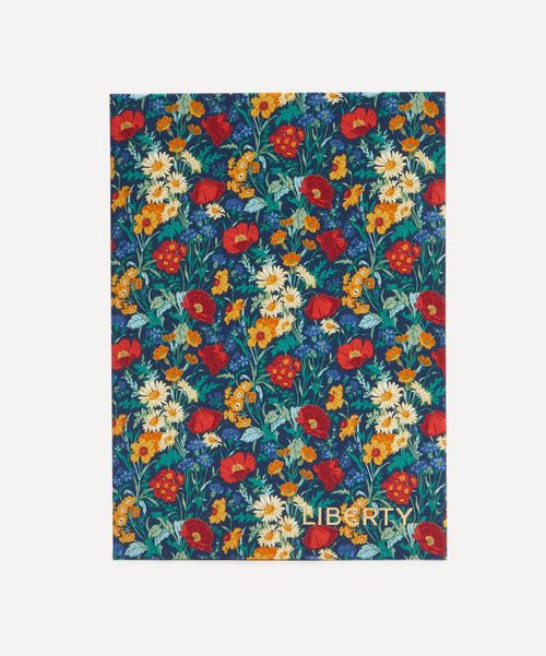 Florence May Print Cotton A5 Lined Notebook