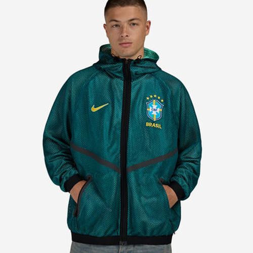 Men's Brazil Dri-FIT Soccer Anthem Jacket in Green