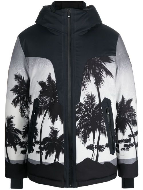 PA Palms padded ski jacket - Black