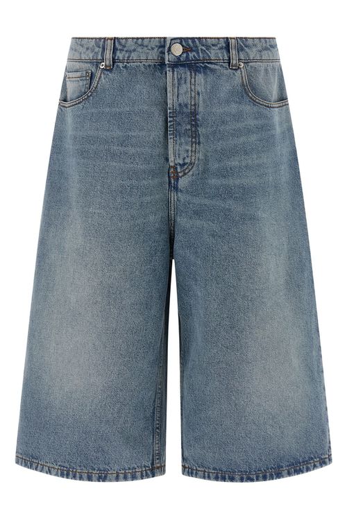 Denim Bermuda Shorts