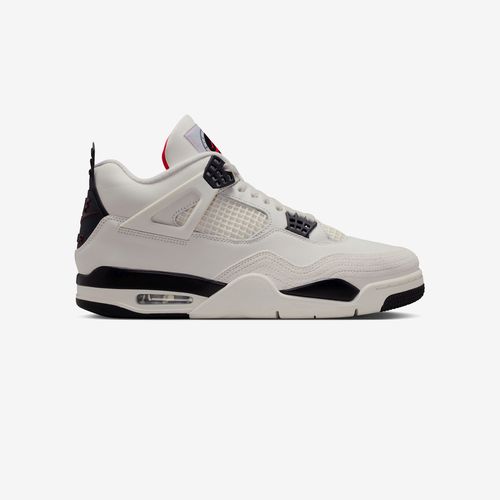 Jordan Air Jordan 4 Retro OG "Flight Club" - SAIL/BLACK-UNIVERSITY RED - unisex