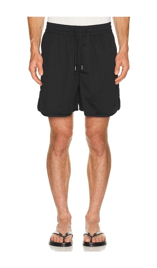 Filling Pieces Resort Mesh Short in Black. S. Also in M, L, XL/1X