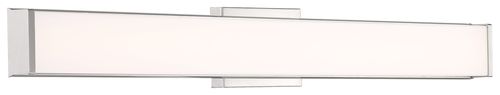 Access Citi Bathroom Vanity Light in Brushed Steel - 62572LEDD-BS/ACR