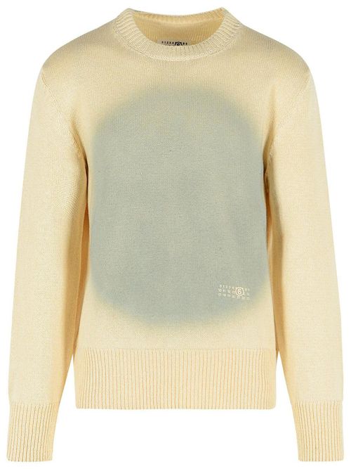 Ivory Cotton Blend Sweater