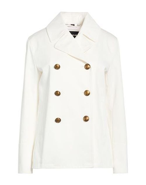 Woman Jacket White Size 4 Cotton