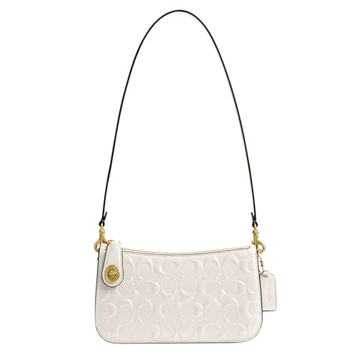 COACH Patent Signature Leather Penn