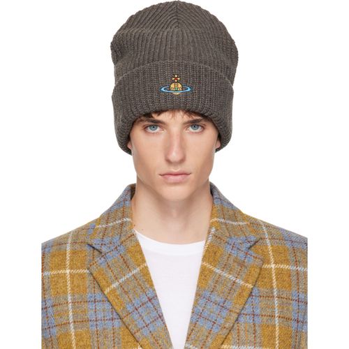 Gray Sporty Beanie