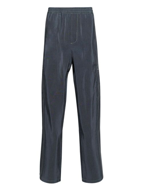 Silk trousers - Grey
