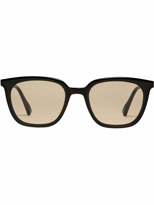 Lilit 01 curved square sunglasses - Black