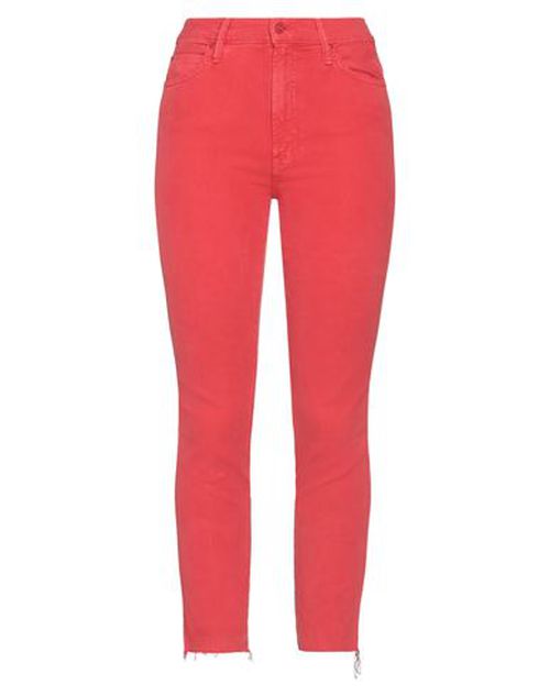 Woman Denim pants Red