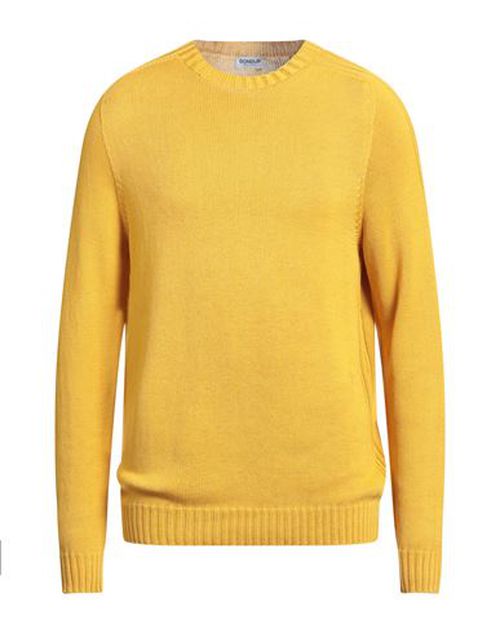 Man Sweater Marigold Size 40 Cotton