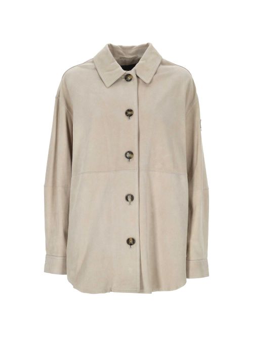 Lya suede leather jacket
