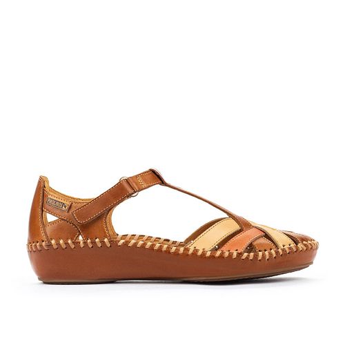 Pikolinos P. VALLARTA 655 Women's leather Semi-closed shoes BRANDY