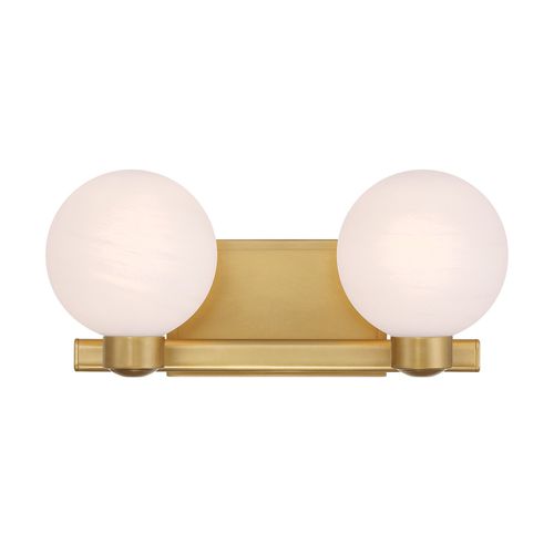 Legacy Brass Bathroom Vanity Light from the Mooncrest Collection