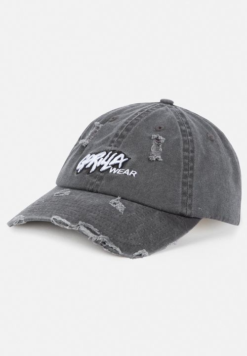 Galway Distressed Cap - Washed Gray