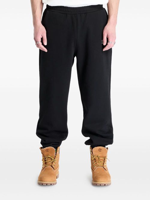 Cotton track pants - Black