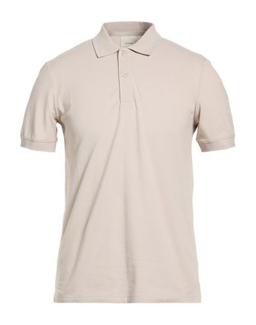 Man Polo shirt Beige Size XXL Cotton, Polyester, Elastane
