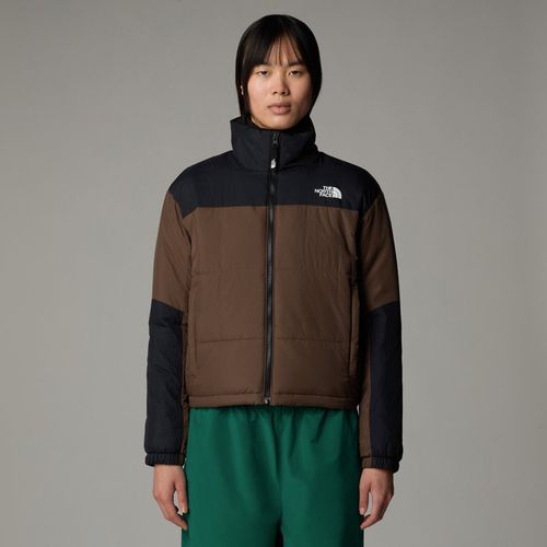 The North Face Womens Women’s Gosei Puffer Jacket - Dark Brown Nylon - X-Sma