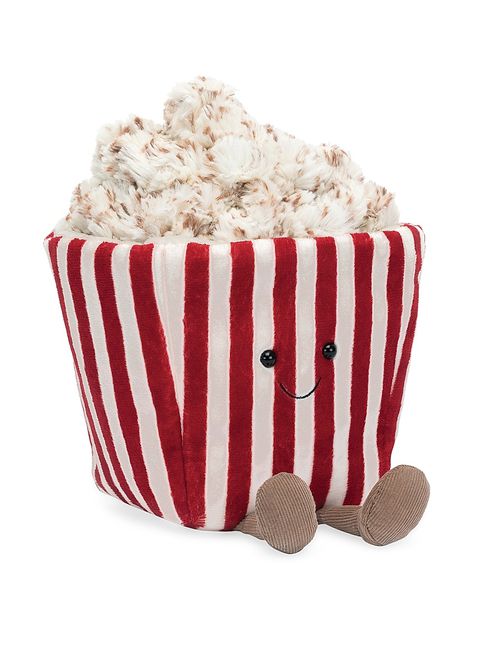 Popcorn Plush Toy - Red White