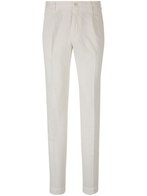 Tapered-leg trousers - White