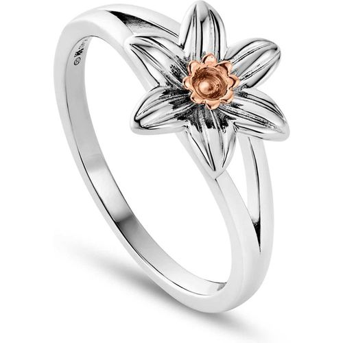 Nature's Wonder Sterling Silver Daffodil Ring