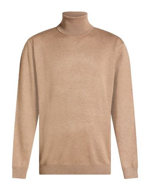 Man Turtleneck Camel Size XL Viscose, Nylon
