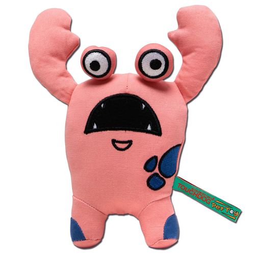 Cartoon Up-for-Crabs Monster Plush Dog Toy