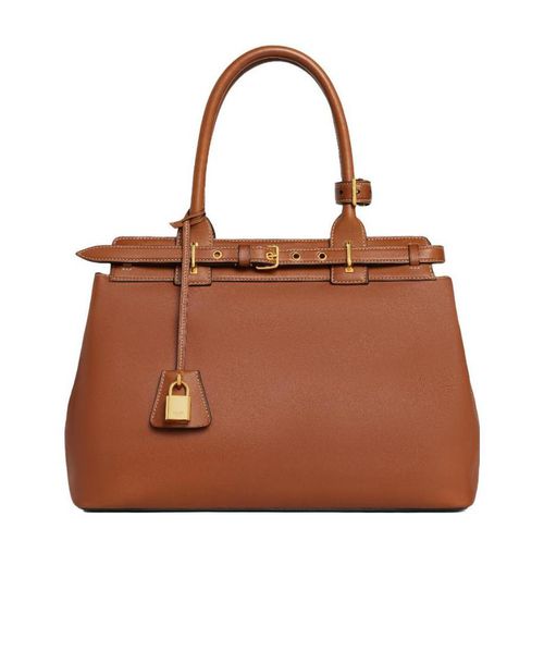 CELINE CONTI BAG in natural calfskin