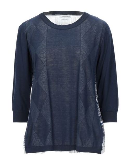 Woman Sweater Midnight blue Size 10 Cotton, Polyamide