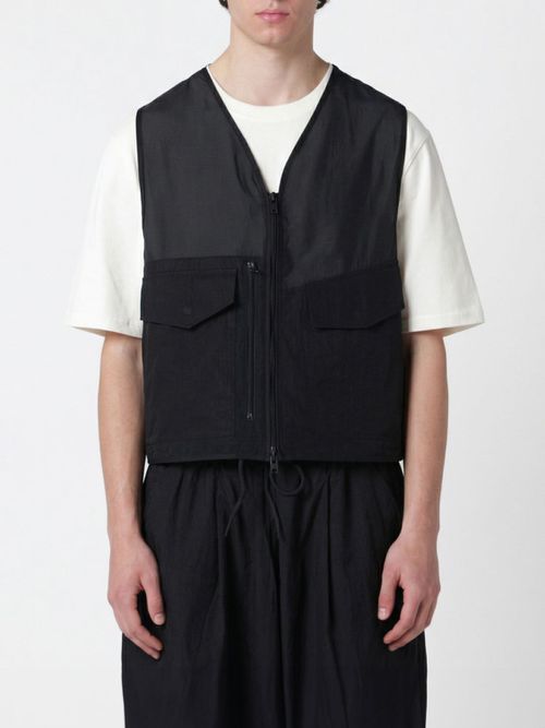 Coat Men color Black