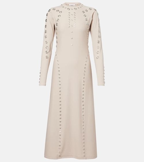 Embellished midi dress