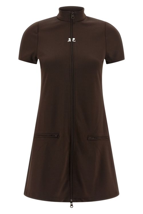 'Interlock Tracksuit Mini' Dress