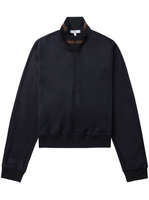High-neck sweatshirt - Black