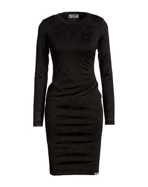 Woman Midi dress Black Size 6 Polyamide, Viscose, Elastane