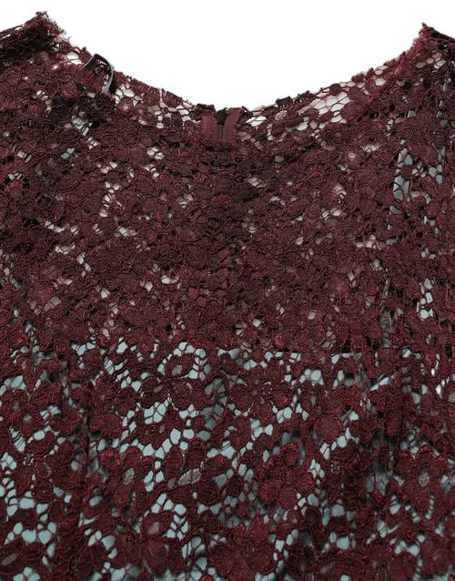 Dress — Burgundy