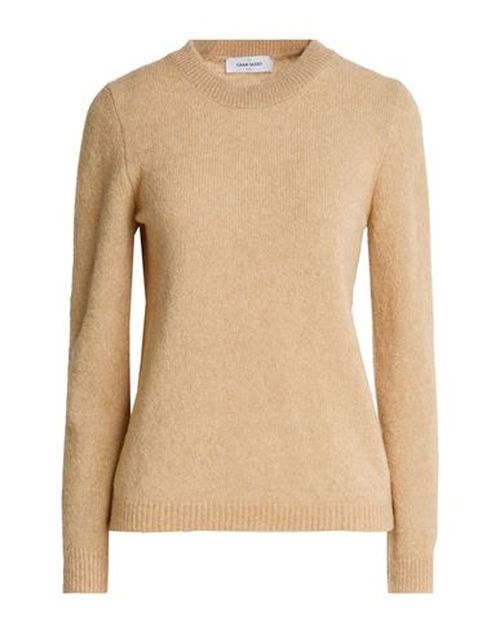 Woman Sweater Camel Size 8 Virgin Wool, Polyamide